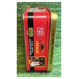 Upper Deck Michael Jordan 5 All-Metal Collector Cards NBA Empty Tin 1996- Just the Tin