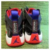 Jordan Jumpman Two Trey Bred Raptors Black True Red Concord DO1925-001 Size 10 Like New- Test drove Once!