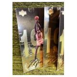 1998 Upper Deck Gatorade Michael Jordan #23 Gold Jumbo Card Complete Set of 12