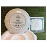 MICHAEL JORDAN BRADFORD EXCHANGE UPPER DECK "THE COMEBACK" W COA PLATE