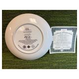 Michael Jordan The Comeback Bradford Exchange Collectible Plate w/ COA