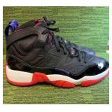 Jordan Jumpman Two Trey Bred Raptors Black True Red Concord DO1925-001 Size 10 Like New- Test drove Once!