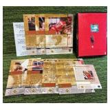 1996 Upper Deck Michael Jordan Collection Blow Up Insert Lot of 8