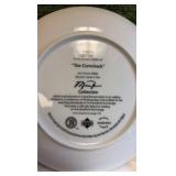 MICHAEL JORDAN BRADFORD EXCHANGE UPPER DECK "THE COMEBACK" W COA PLATE