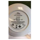 Michael Jordan 1991 Championship Limited Edition Bradford Upper Deck Plate COA