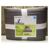 Twin/Twin Extra Long Satin Quilt Dark Gray - Room Essentials