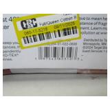 Room Essentials Queen Pink Floral Cotton Blend Sateen Duvet & 2 Sham 3 Pc Set, Full/Queen