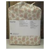 Room Essentials Queen Microfiber Sheet Set Pink Leopard Print