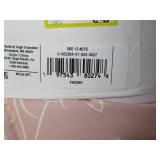 Twin/Twin Extra Long Lofty Microfiber Printed Comforter Light Pink/White Floral - Room Essentials
