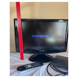 Sharp LCD Monitor With Remote and Media Box - Black