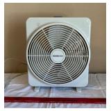 White Table Fan - Turbo Dial, Compact Desk Fan