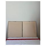 Pair of Ornate Framed Floral Prints - Vintage Rose Artwork