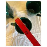 Teal Ceramic Coffee Mugs