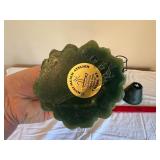 Crazy Mountain Exclusive Designs Green Christmas Tree Set with Snowflake Lamp - 4-Piece Display