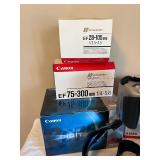 Canon EOS Rebel XT 350D Digital SLR with 75-300mm & 28-105mm Lenses & 430EX Flash