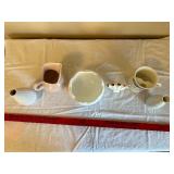 Lot of 6 - Van Gogh / Mustache Mug, Vases Pitcher