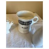 Lot of 6 - Van Gogh / Mustache Mug, Vases Pitcher