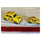 Diecast Yellow Beetle Toy Cars