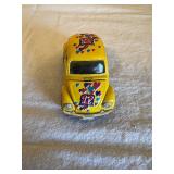 Diecast Yellow Beetle Toy Cars