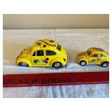 Diecast Yellow Beetle Toy Cars