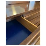 MCM StyleHouse Exclusive Dresser With Mirror - Walnut Finish, 9-Drawer