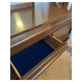 MCM StyleHouse Exclusive Dresser With Mirror - Walnut Finish, 9-Drawer