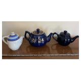 Set of 3 Teapots