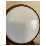 Bakeware Set - Brown Floral Casserole Dish & White Bird Pattern Dish