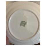 Royal Chelsea Floral Tea Set - English Bone China, Made in England (Cups, Plates, Creamer)