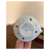 Delftware Creamer & Blue Bowl - Lot of 2