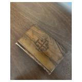 Holy Bible with Wood-Grain Cover - King James Version, Collins Clear-Type Press