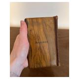 Holy Bible with Wood-Grain Cover - King James Version, Collins Clear-Type Press