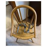 IKEA Gulliver High Chair - Wooden Baby/Toddler Chair with Harness