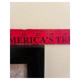 Birds on a Wire - Framed Wall Art, Black Frame, 24 in Wide