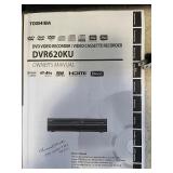 Toshiba DVR620KU DVD/VCR - 120V 60Hz 30W