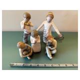 Willow Tree - Angels of Prayer 5-Piece Figurine Set