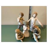 Willow Tree - Angels of Prayer 5-Piece Figurine Set