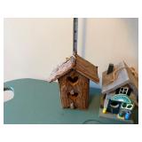Wooden Birdhouses - Lot of 4