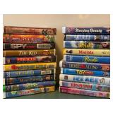 Disney & Family VHS Tapes Collection