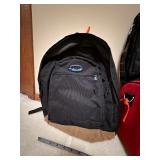 Dell Laptop Bag, Grand Mountain Backpack, Red Organizer Bag, Blue/White Sports Bag, Rolling Cart