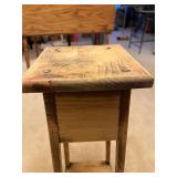 Rustic Metal Lantern with Glass Panels - Candle Inside, Vintage Decor