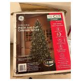 GE Pre-lit Colorado Spruce Christmas Tree - 7.5 ft