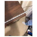 Wood Cabinet - 2-Door Storage with Shelves