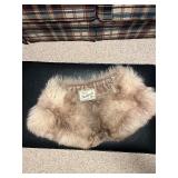 Peterson Furs Fur Collar - Beige Real Fur (Minneapolis Label)