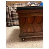 Lane Cedar Blanket Chest - Aromatic Cedar Interior - Altavista VA - Vinyl-Top Storage Trunk