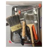 Assortment of Painting Supplies