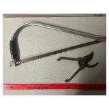 Hacksaw Frame & Pruning Shears - 2-Piece Set