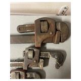 Vintage Adjustable Wrenches (Lot of 4)
