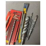 Somax Carbide-Tipped Masonry Drill Bits Set - 1/2 in Shanks, Assorted Sizes
