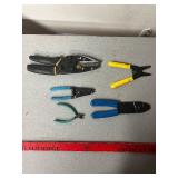 Assorted Pliers & Crimping Tool Set (Lot of 5)
